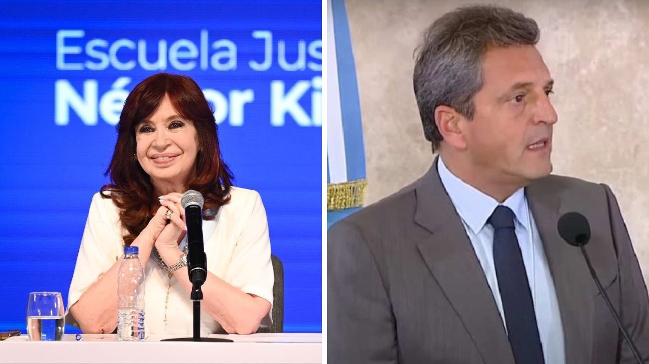 Cristina Kirchner respaldó a Sergio Massa y pidió que estén todos