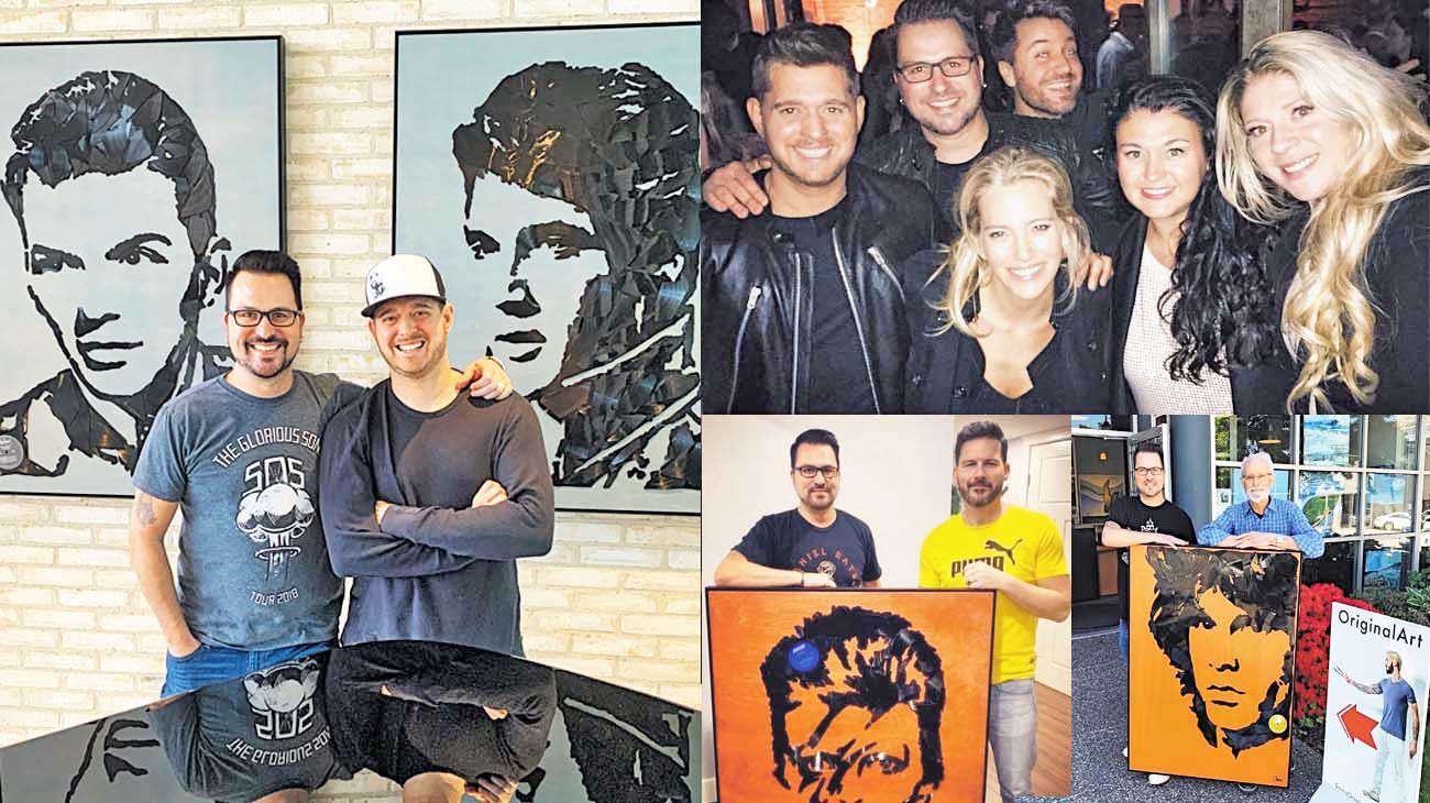 Rob Ubels, el artista ‘tapado’ de la familia de Michael Bublé