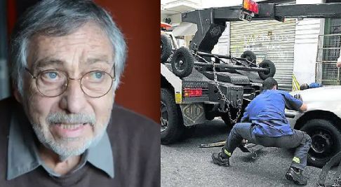 Luis Brandoni protestó contra las grúas porteñas: "No ordenan el tránsito, solo buscan recaudar"