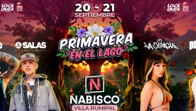 Villa Rumipal. Primavera en el Lago 2025: música, entradas, precios y cómo llegar