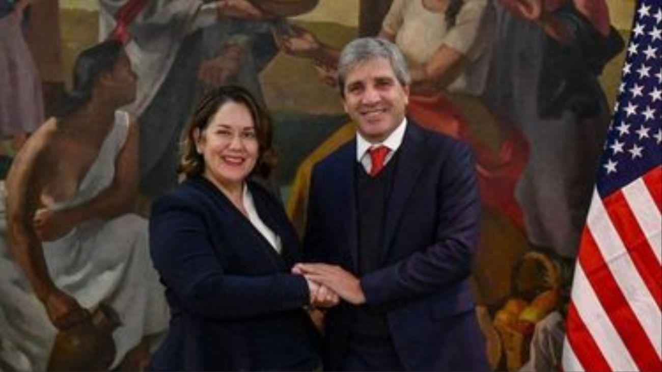 Caputo se reunió con Heidi Gómez, la nueva encargada de negocios de Estados Unidos en Argentina