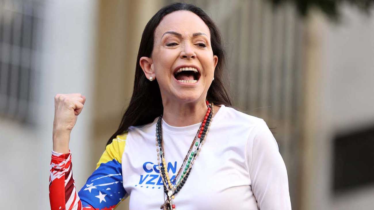 Corina Machado quiere darle el Nobel al presidente de EE.UU.