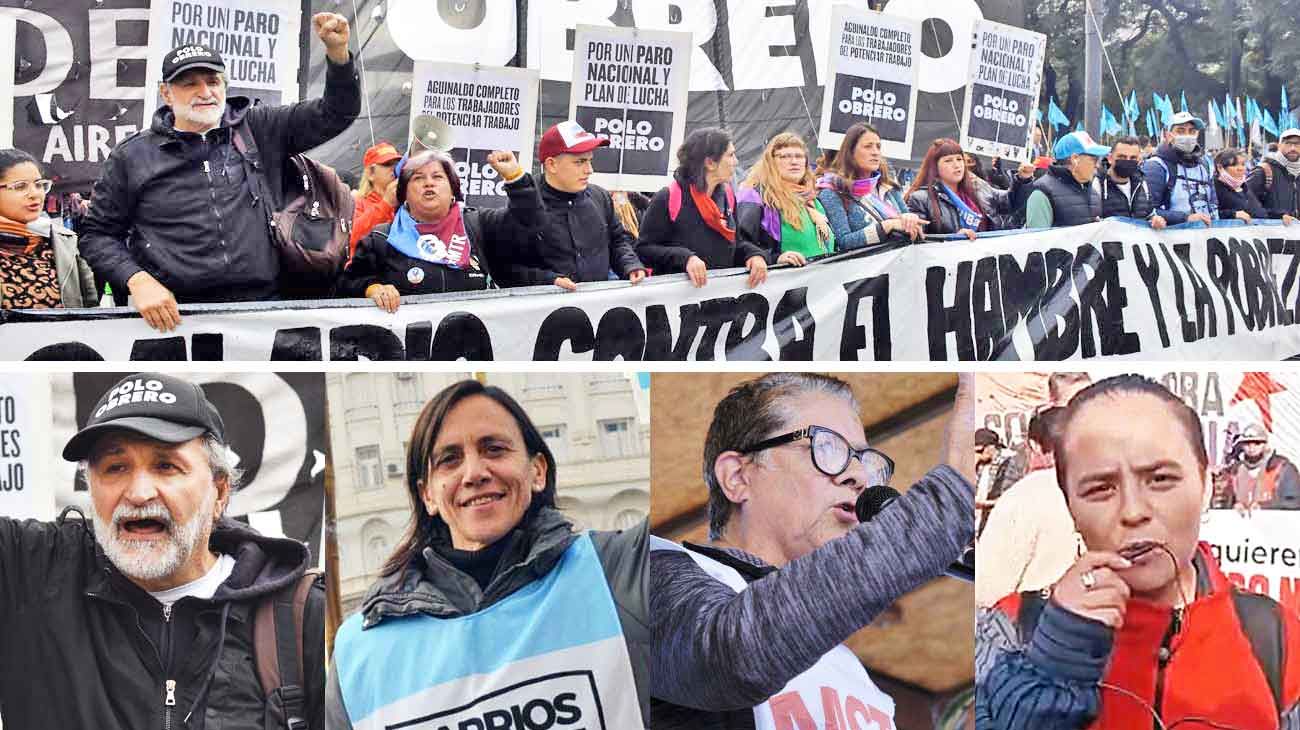 Los piqueteros más duros ganan presencia