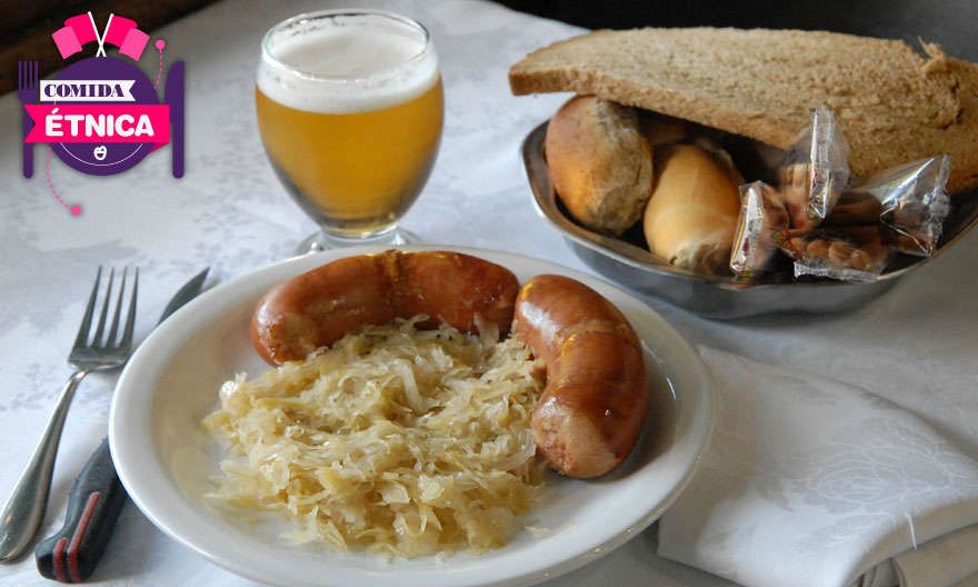 Este invierno, salí a comer salchichas con chucrut