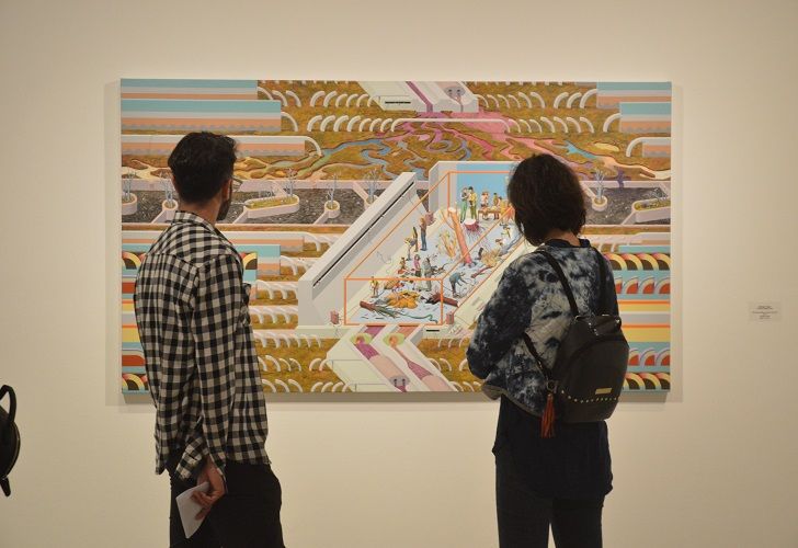 Artistas premiados se exponen en el Museo Caraffa