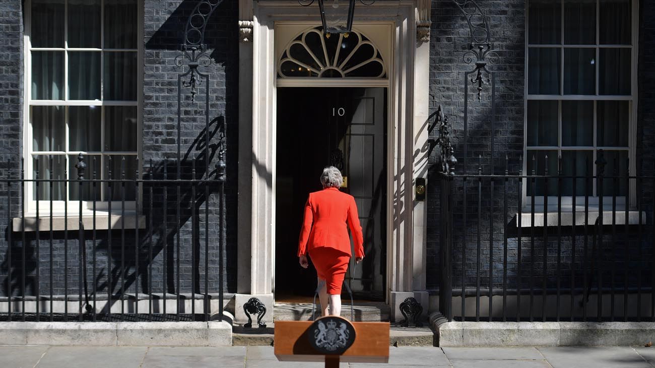 Renuncia la primera ministra británica Theresa May tras el fracaso del Brexit