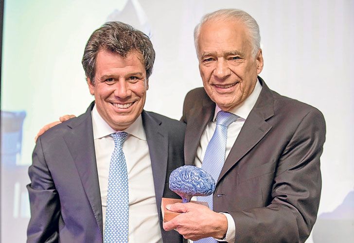 Facundo Manes eligió a Alberto Cormillot ‘cerebro brillante 2015’