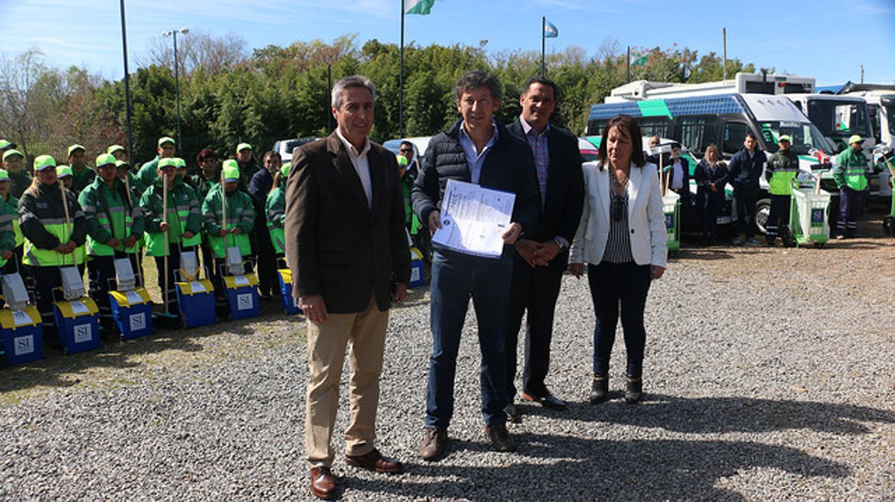 El sistema de higiene urbana de San Isidro recibió la Recertificación ISO 9001