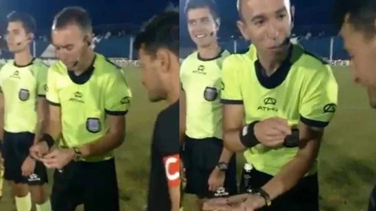 "¿Cristina o Macri?": el particular sorteo de un árbitro del Ascenso antes de un partido
