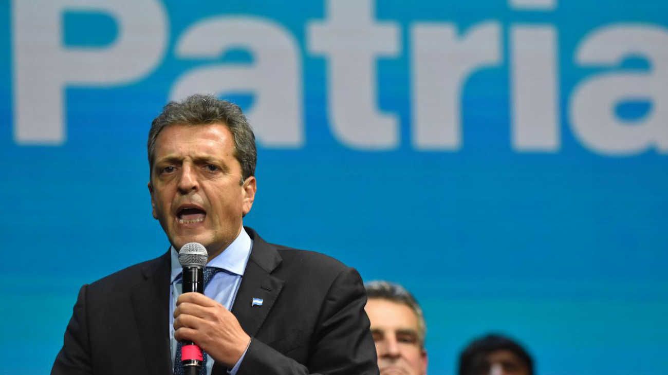 Massa abre el juego: si gana quiere "un gobierno de unidad con radicales y peronistas del PRO"