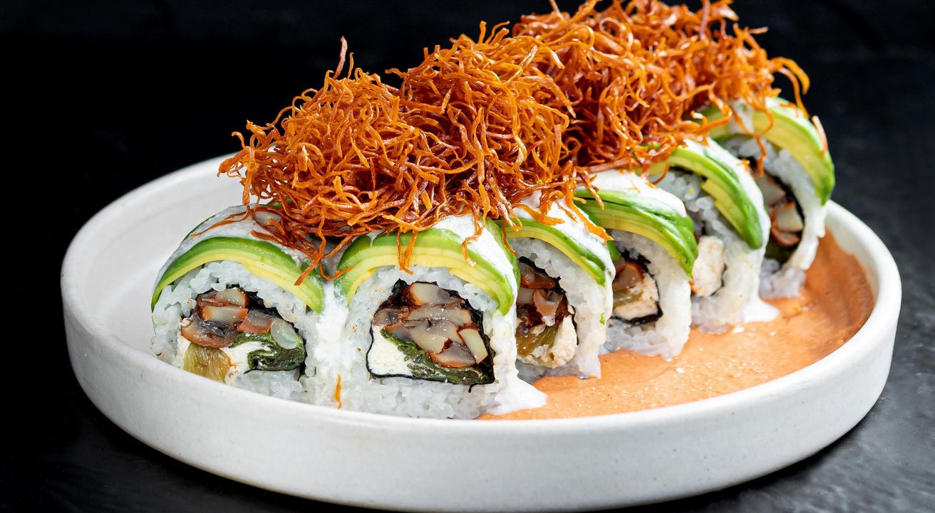 Cinco opciones para animarse al sushi veggie