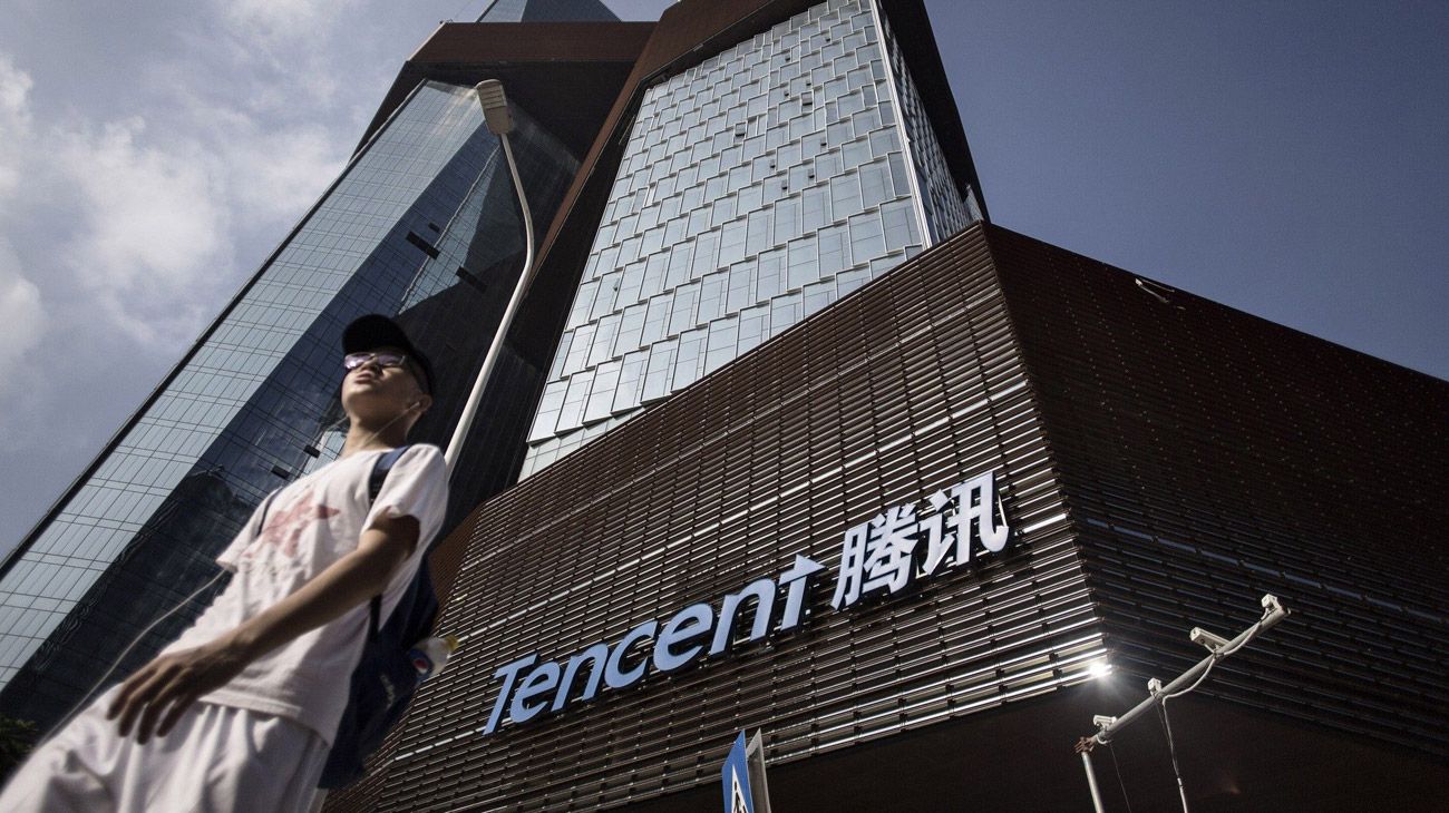 El desplome de US$220.000 millones de Tencent bate recórds