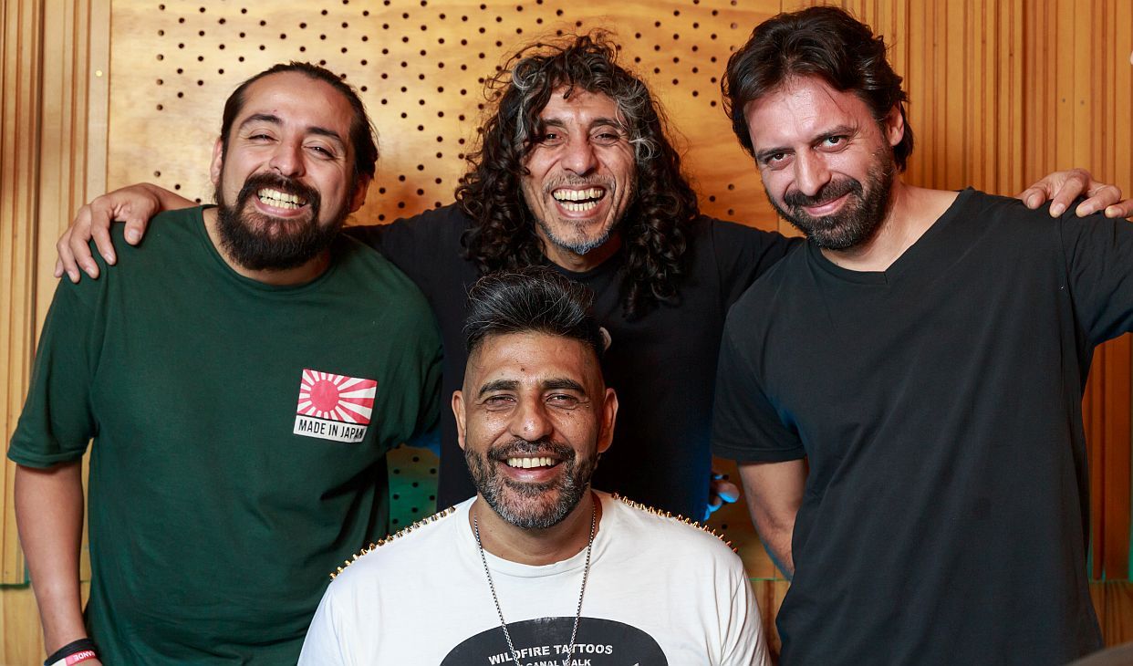 "Es muy lindo venir a Buenos Aires y tocar en ese escenario tan hermoso", dice Ernesto Guevara de La BandGuardia