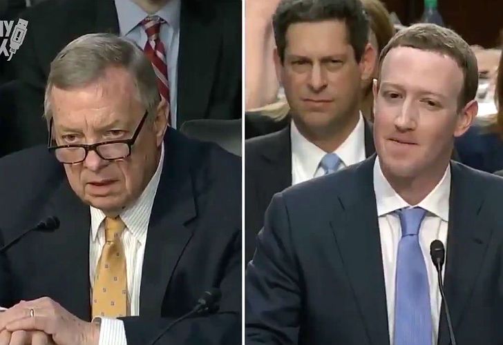 Video | Ocho segundos de silencio de Zuckerberg que parecieron eternos