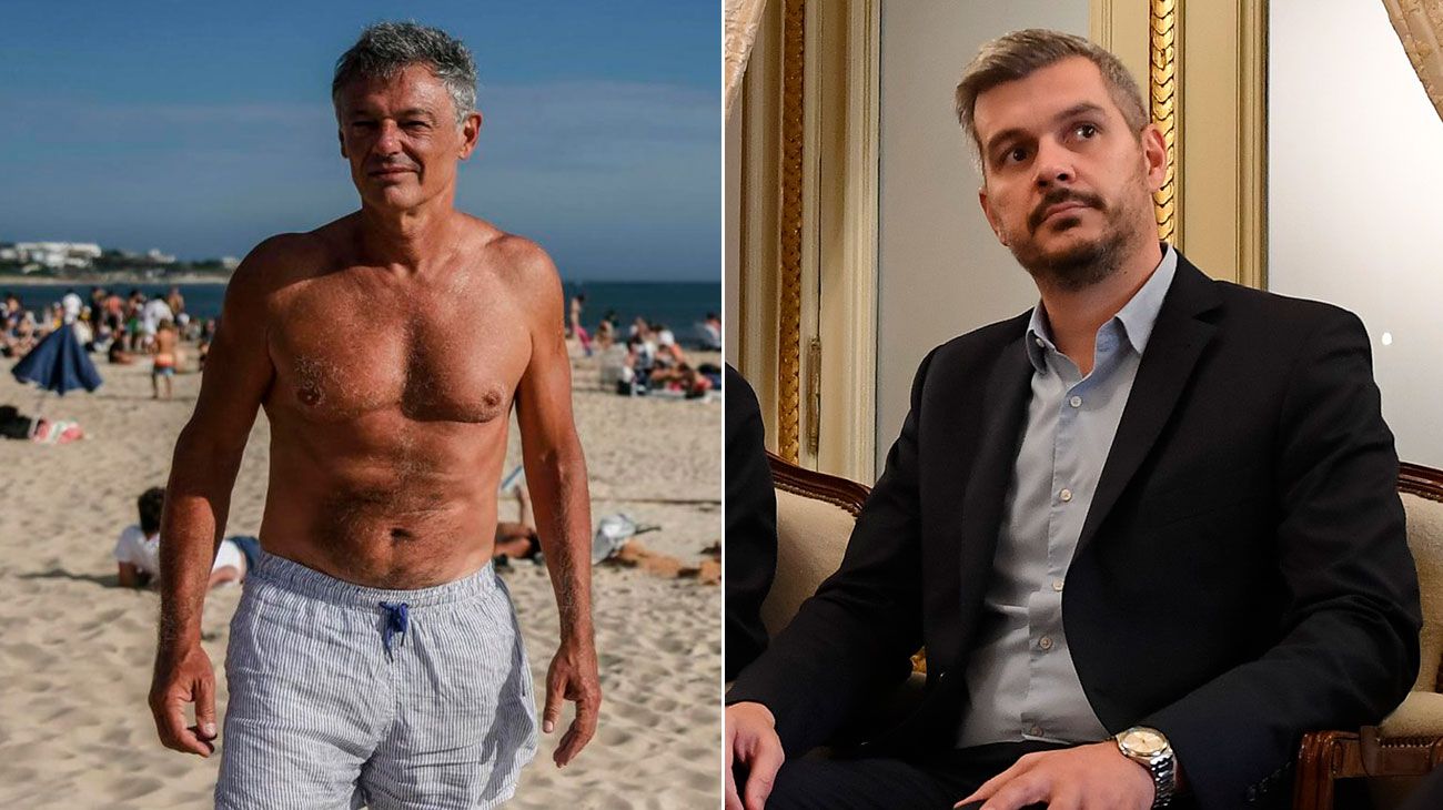 Una foto de "Pancho" Cabrera en la playa subió la temperatura en Casa Rosada
