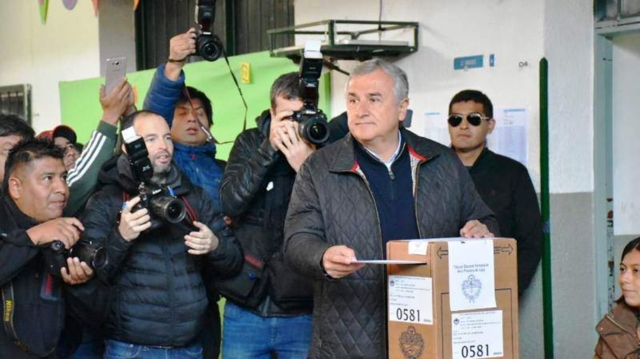 Gerardo Morales, al votar: "En Jujuy recuperamos el clima de convivencia"