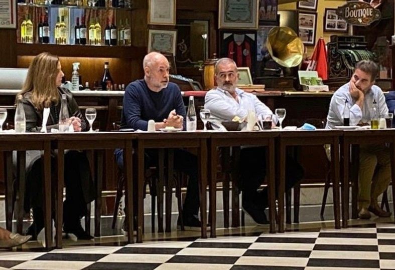 La cena íntima de Larreta con diputados: discurso anti polarización y arenga electoral
