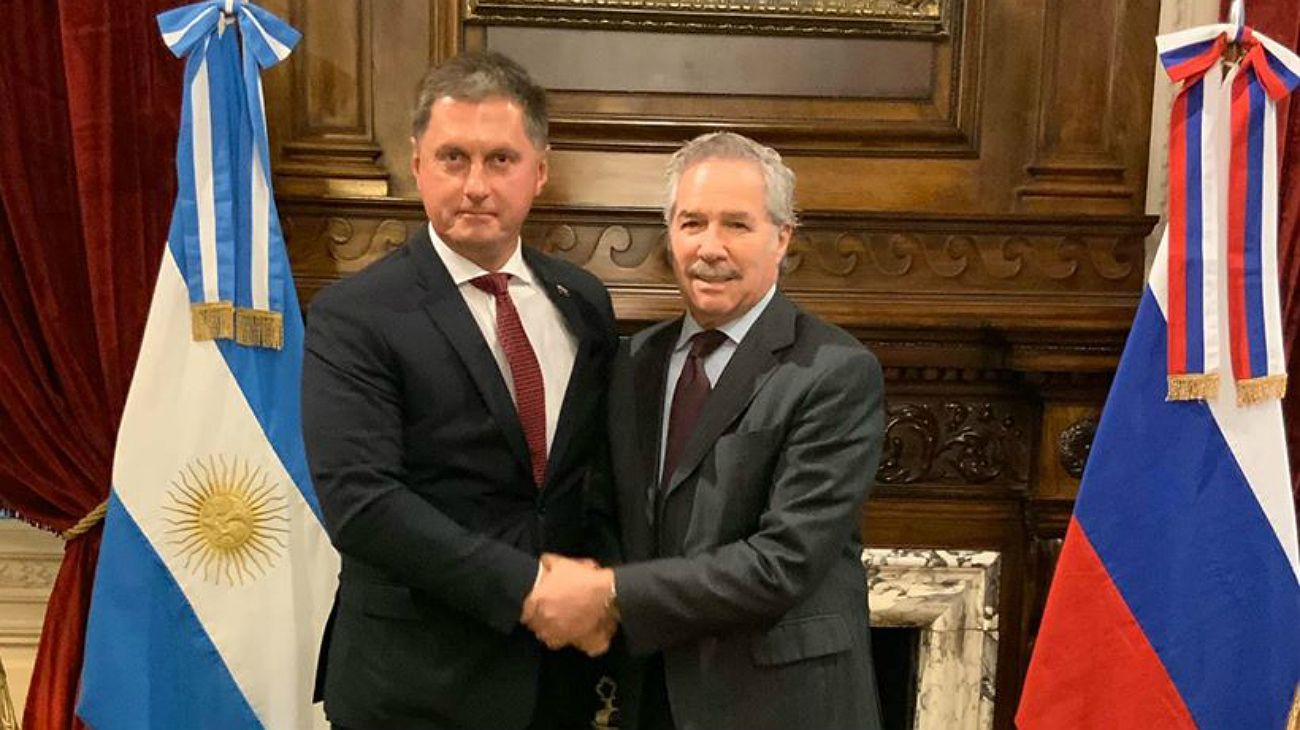 Embajador ruso dijo que Alberto Fernández "coincide" con la política exterior de Putin
