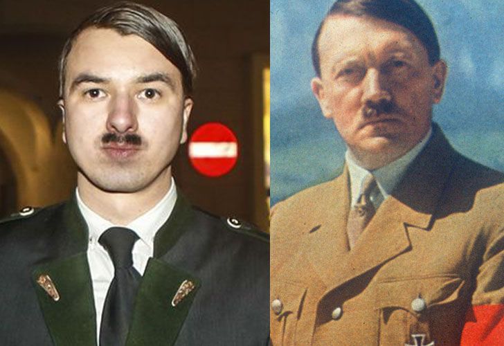 Insólito: arrestaron "al doble" de Adolf Hitler