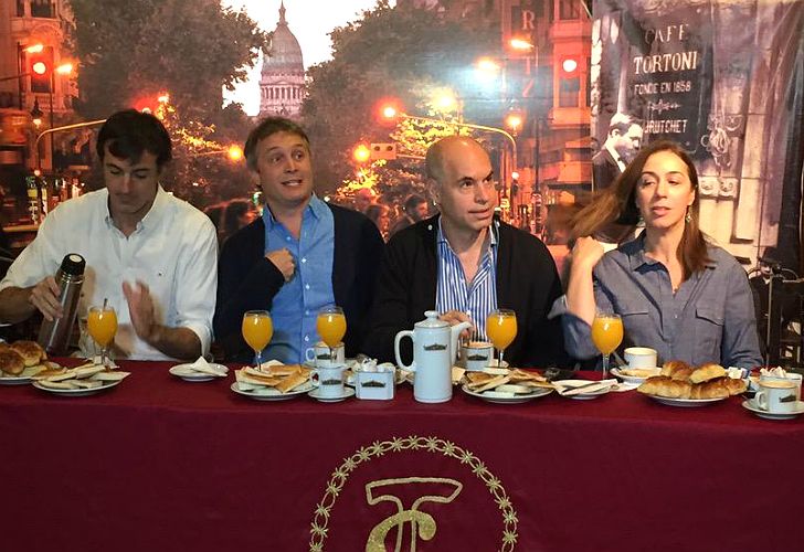 Larreta en el tradicional desayuno PRO: "No hablé aún con Macri"