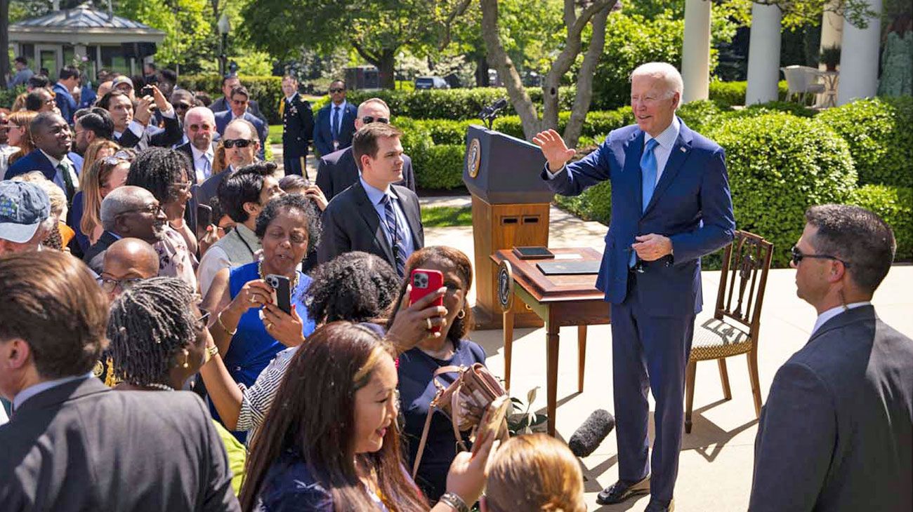 Biden mantiene en misterio si será candidato a la reelección