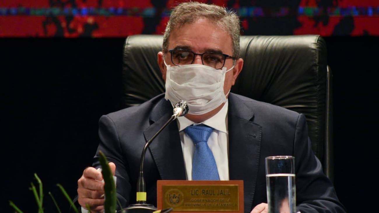 Raúl Jalil: "En Catamarca estamos en semáforo rojo”