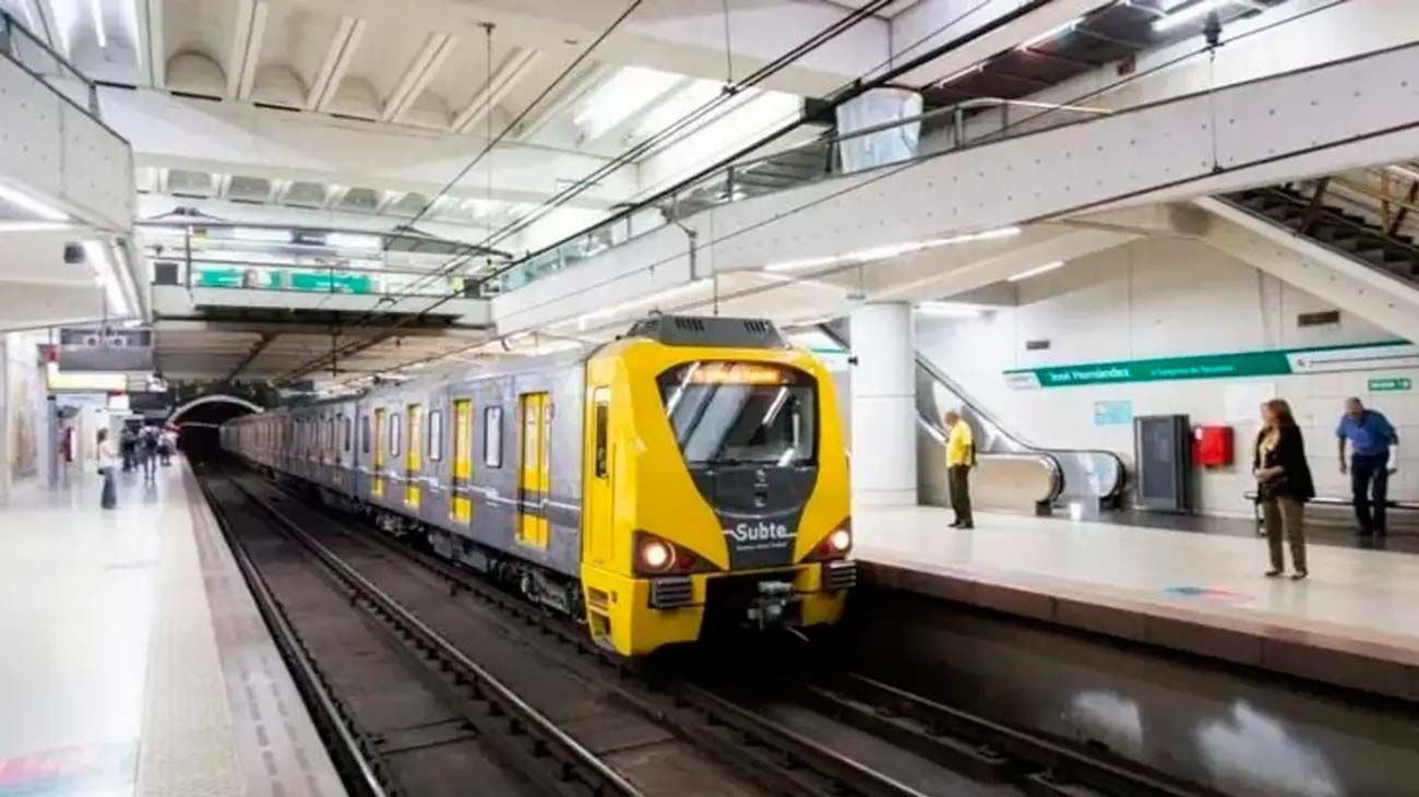 Estado del subte hoy: cómo funcionan las líneas A, B, C, D, E y H hoy, 13 de agosto
