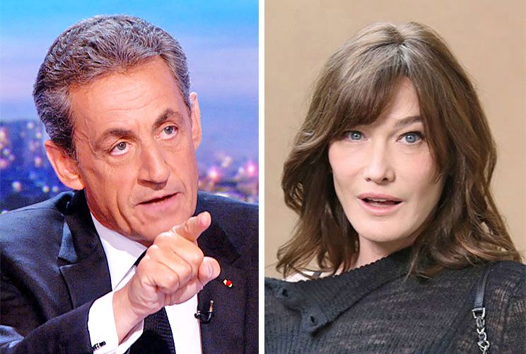 Carla Bruni salió en apoyo de su marido: “Estoy orgullosa de ti”