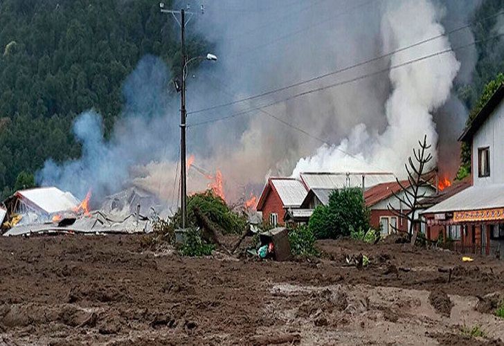 Alud en Chile: al menos 5 muertos y 15 desaparecidos