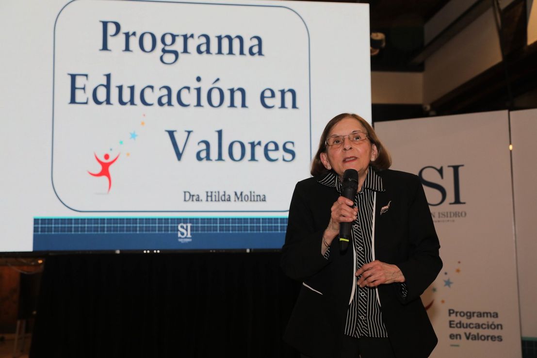 San Isidro lanzó junto a Hilda Molina el programa Educación en Valores