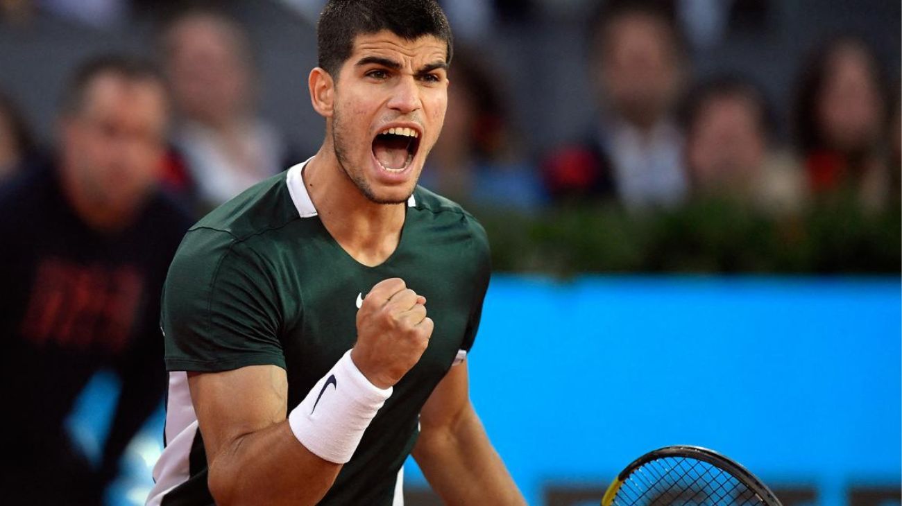 Carlitos Alcaraz debutó en el Open de Buenos Aires