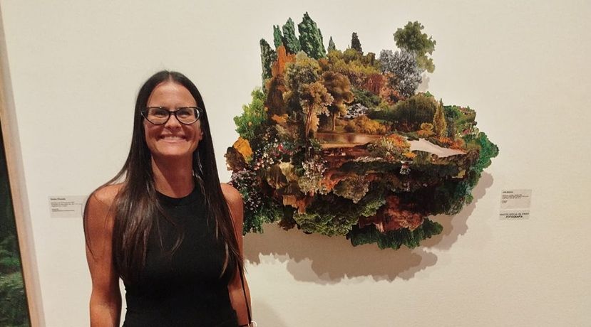 Julia Romano: la artista que desarma el paisaje para conquistar el mundo