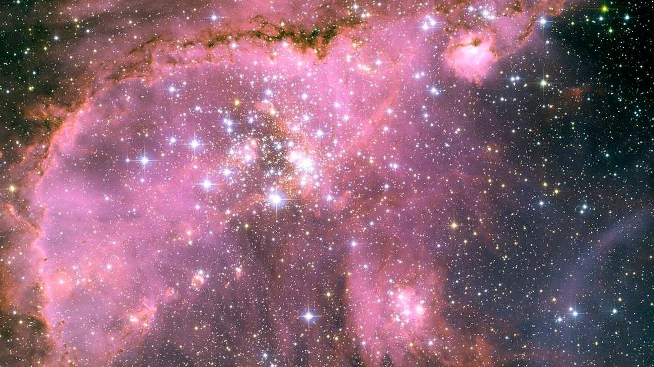 El telescopio Hubble retrató una fascinante "medusa" de estrellas en el hemisferio Sur