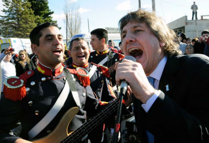 Boudou festejó en Santa Cruz