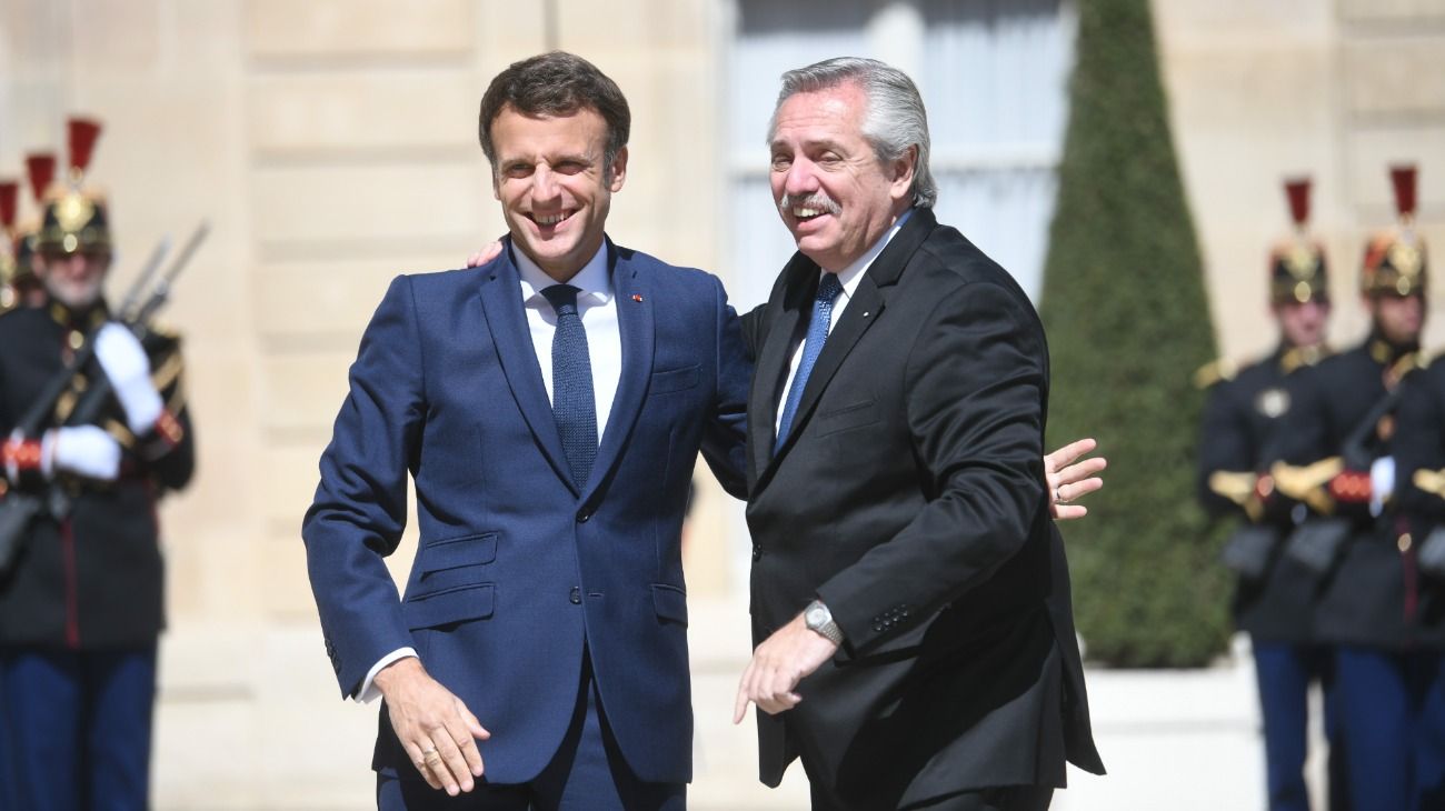 Alimentos y energía, el eje de la reunión bilateral entre Alberto Fernández y Emmanuel Macrón