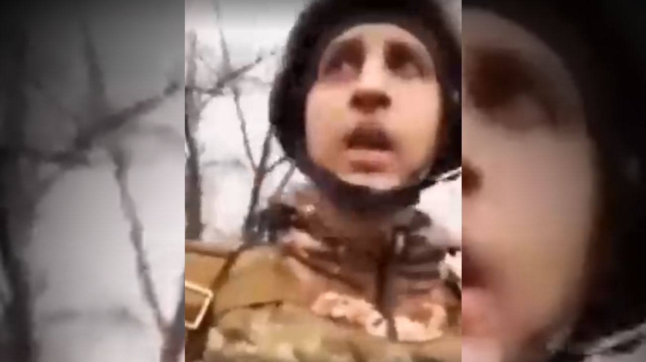 "Los amo": en medio de los bombardeos rusos, un soldado ucraniano se despidió de sus padres