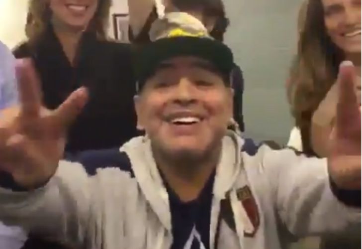 El picante mensaje de Diego Maradona a Mauricio Macri