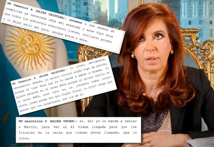 AMIA, carpetazos y sobornos: la escucha entre CFK y Parrilli que motivó la citación