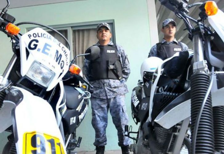 Paro de policías de Chaco en medio de la visita de Jorge Capitanich