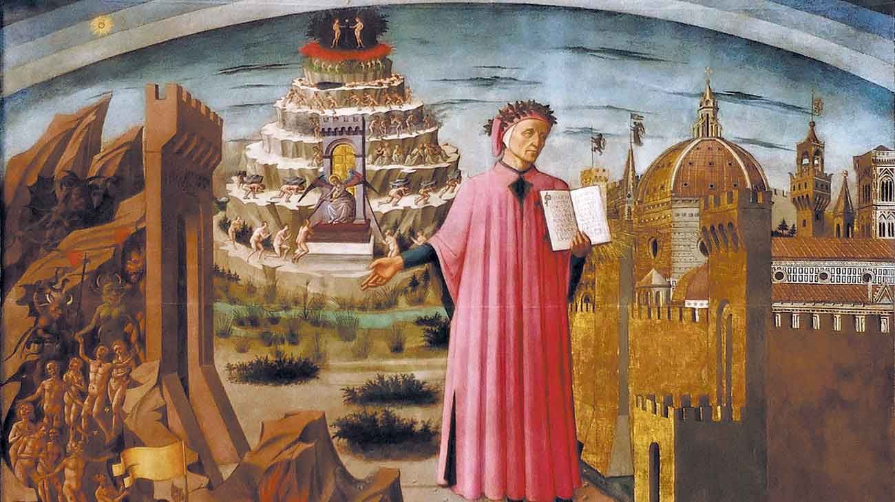 Tras las huellas de Dante en Italia, más de 700 años después