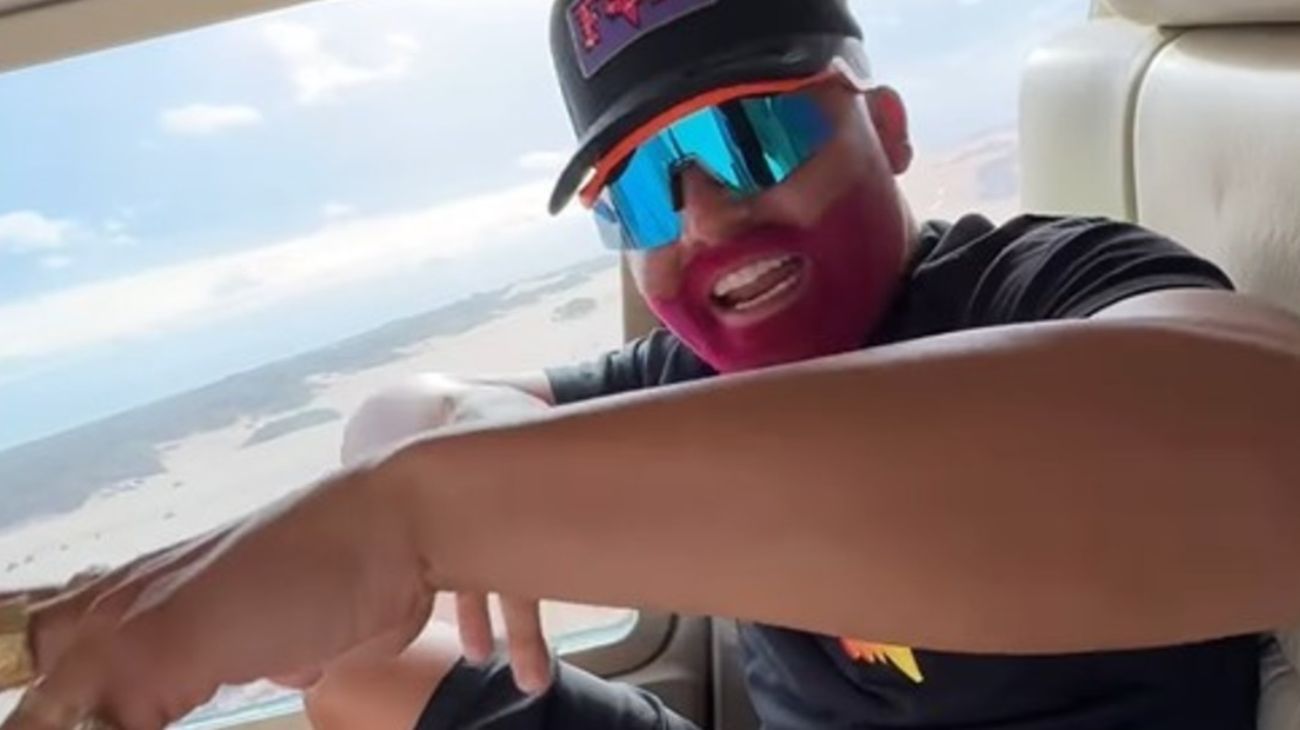 Perro Primo se desligó de la responsabilidad por el aterrizaje en helicóptero en plena playa: qué argumentó