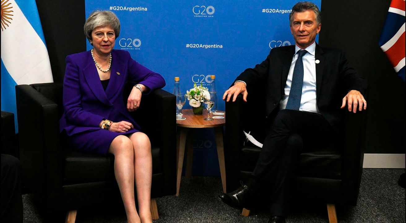 Mauricio Macri y Theresa May se comprometieron a fortalecer el vínculo comercial