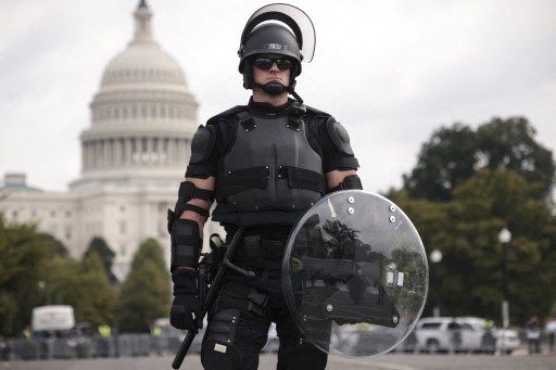 Washington blindado por la marcha de derechistas contra los juicios por el asalto al Capitolio
