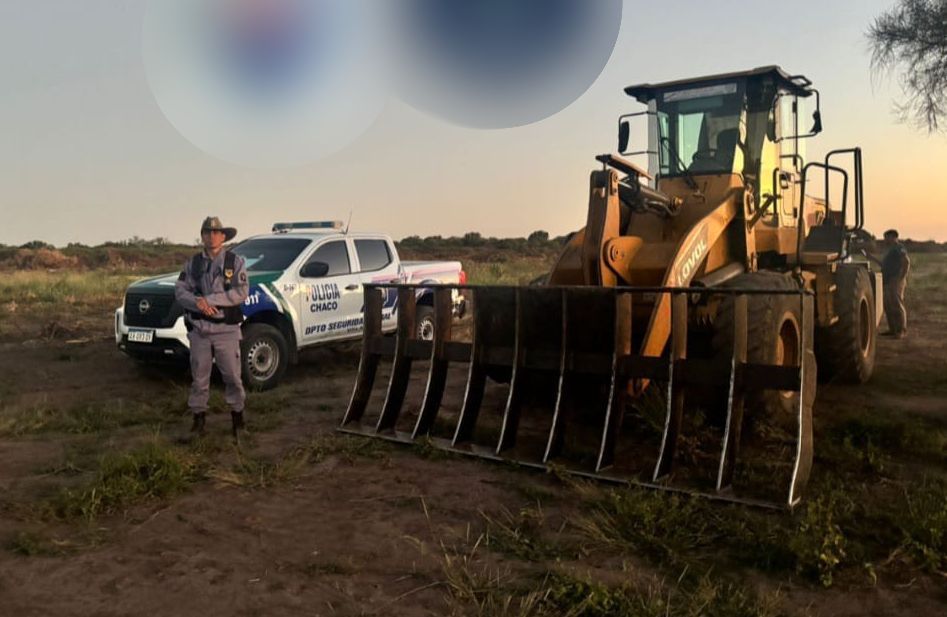 Santa Sylvina: frenan un nuevo desmonte sin autorización sobre monte nativo