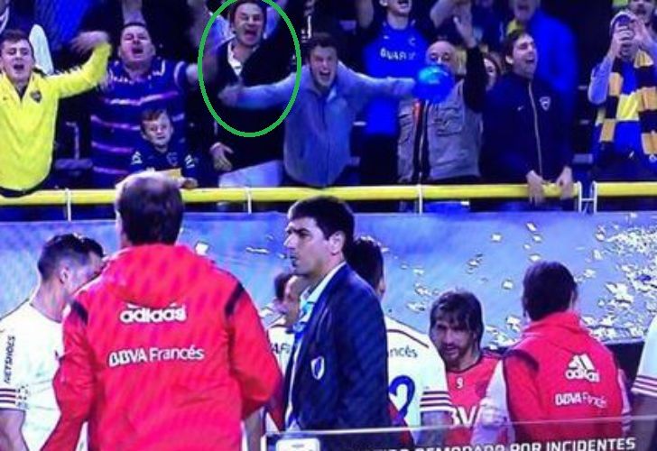 Bruera "repudió la agresión" a River en Twitter, pero gritaba como desaforado en la cancha