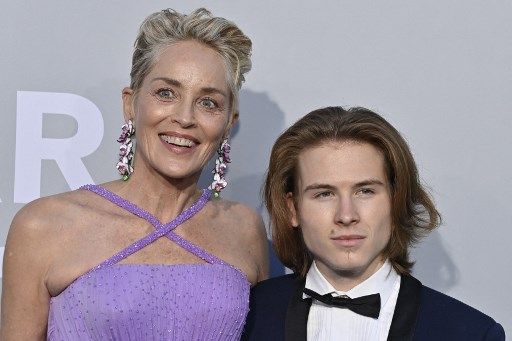 Sharon Stone estuvo “custodiada” por su hijo mayor en el Festival de Cannes