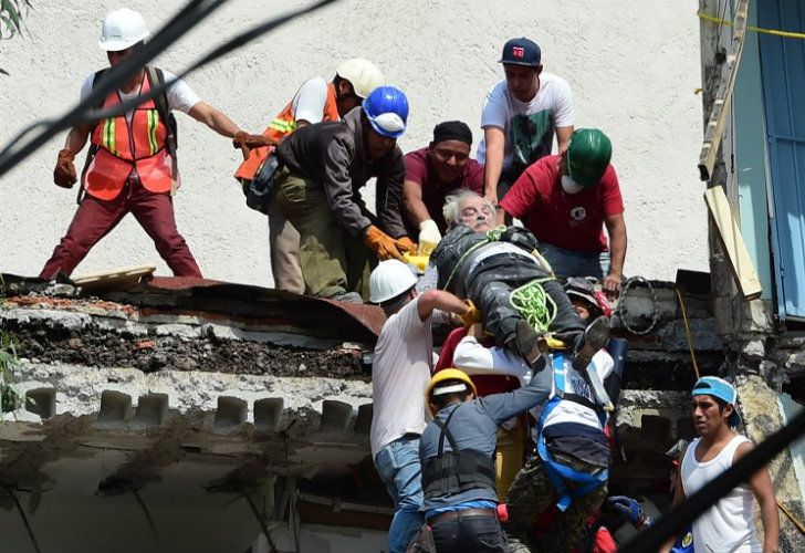 Los devastadores videos del terremoto en México
