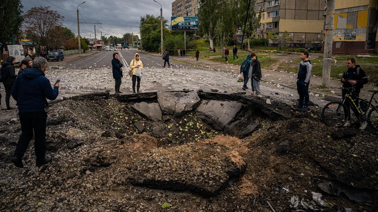 Fotos: Putin intensificó los ataques civiles en Ucrania tras la explosión del puente de Crimea