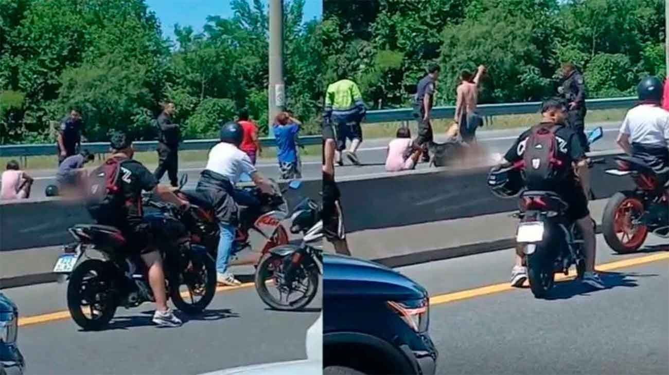 Un nene de 11 años murió atropellado en la autopista Buenos Aires-La Plata y el conductor intentó escapar