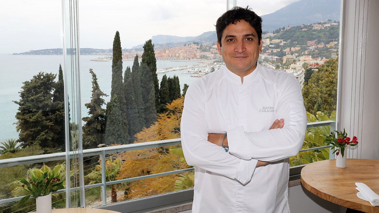 El chef argentino Mauro Colagreco ganó en enero su tercera estrella Michelin